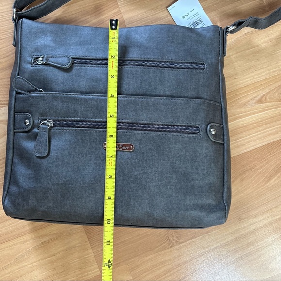 Multisac Gray Women's Crossbody Bag NWT - Picture 10 of 11